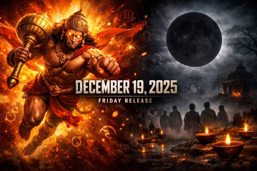 மாஸ் & கமர்ஷியல் 🎬 “டபுள் டமாக்கா! டிசம்பர் 19: அனுமன் & அமாவாசை இணையும் மெகா ஹிட் ரிலீஸ்!