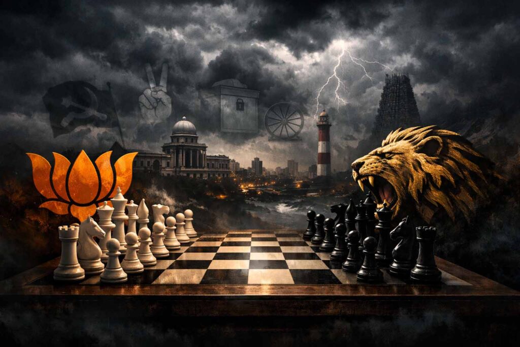 விஜய்யை நோக்கி பாஜக: அமித் ஷாவின் சென்னை மூவ் என்ன சொல்கிறது?