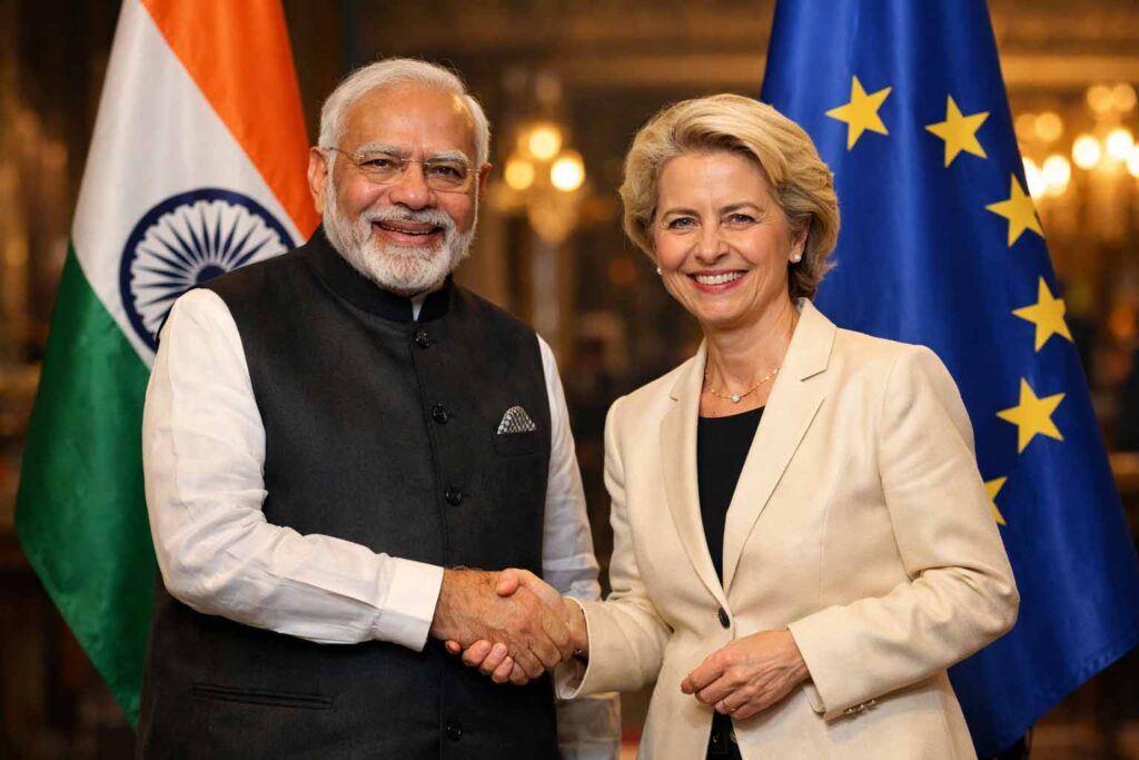 அமெரிக்காவுக்கு செக் வைத்த இந்தியா – ஐரோப்பா கூட்டணி!