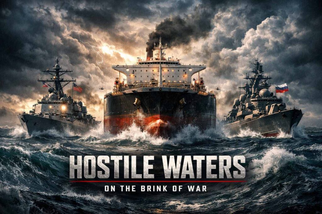 அமெரிக்காவை மிரட்டும் ரஷ்ய நேவி & மர்ம ஆயில் டேங்கர் வேட்டை