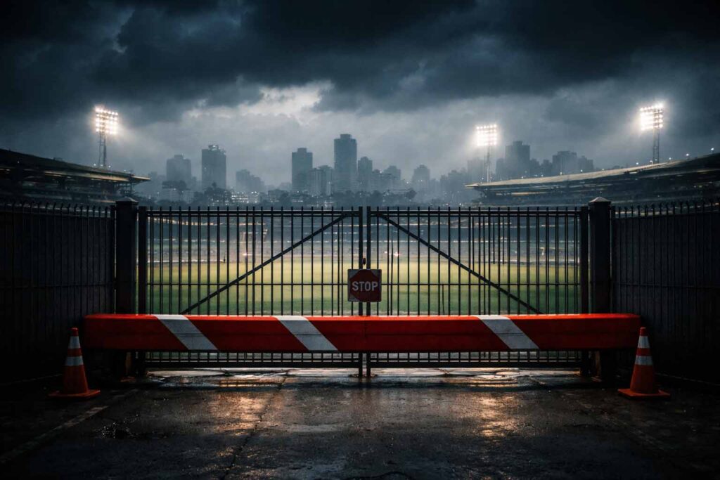 ஜெர்சி போட்டா ஆபத்தாம்… பவுலர் வந்தா தடையாம்!