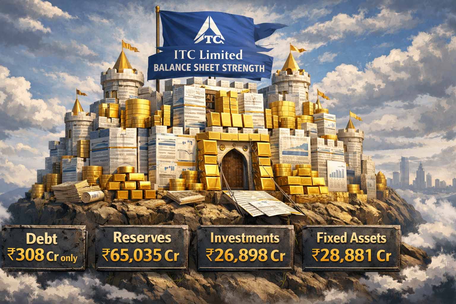 ITC balance sheet strength