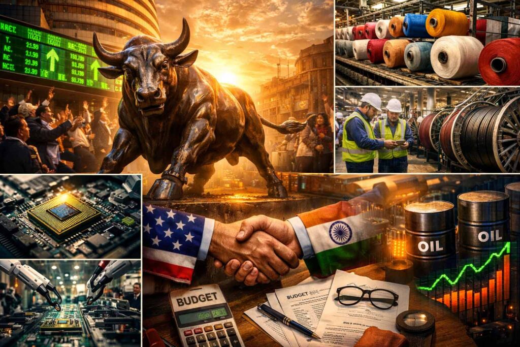 பிப்ரவரி 3, 2026: இந்திய பங்குச்சந்தை அதிரடி ஏற்றம்