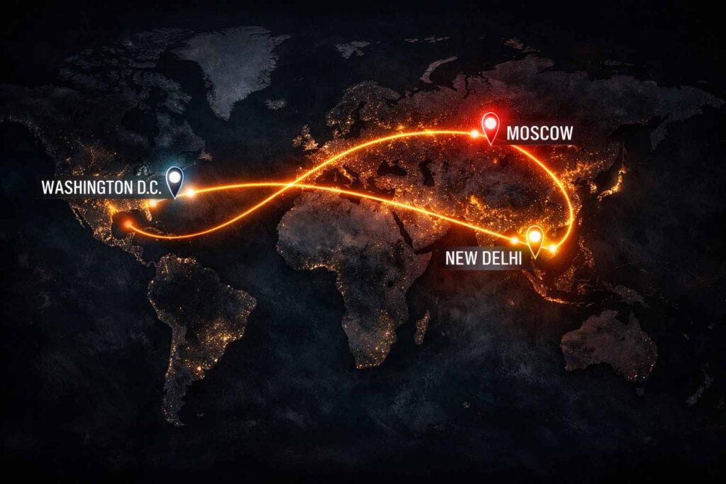 அமெரிக்கா, ரஷ்யா நடுவே இந்தியாவின் ராஜதந்திர ஆட்டம்