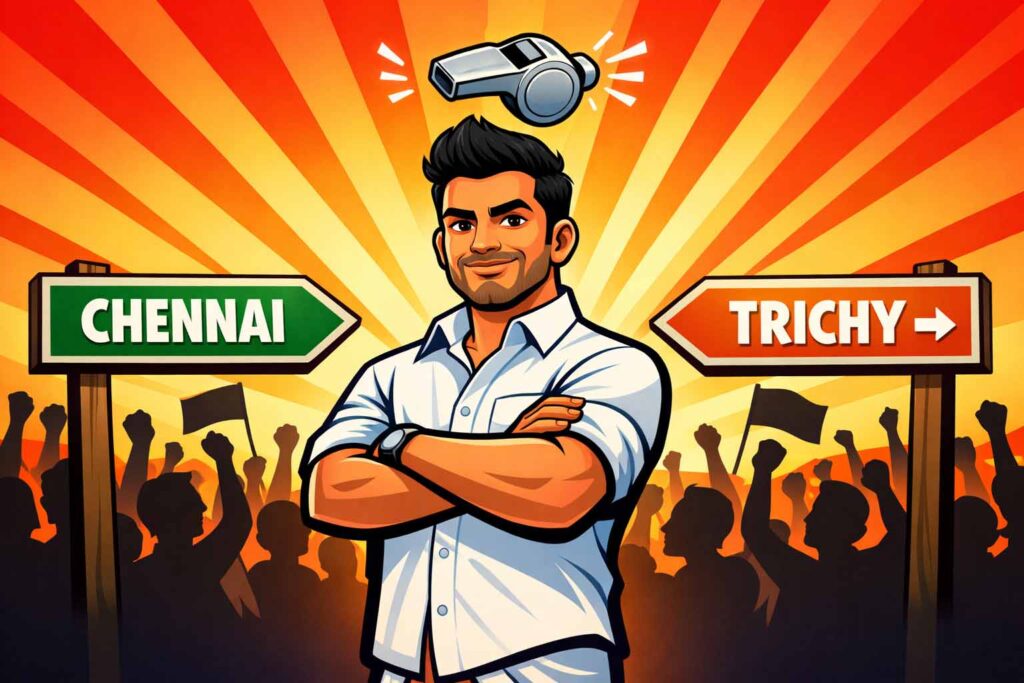 சென்னை & திருச்சி இரட்டை போட்டி | Election 2026 Mega Update